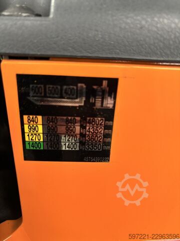 Stivuitor manual Still EXV-SF 14 Li-Ion Still Silber refurbished