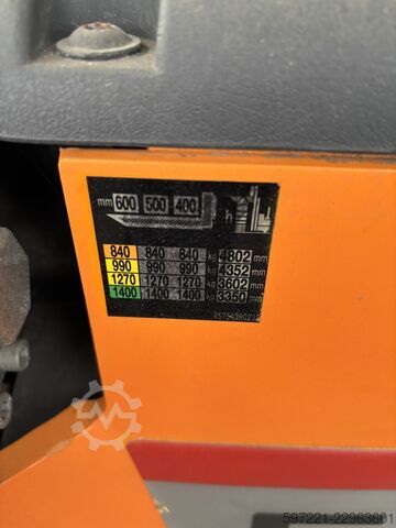 Manuel stabler Still EXV-SF 14 Li-Ion Still Silber refurbished