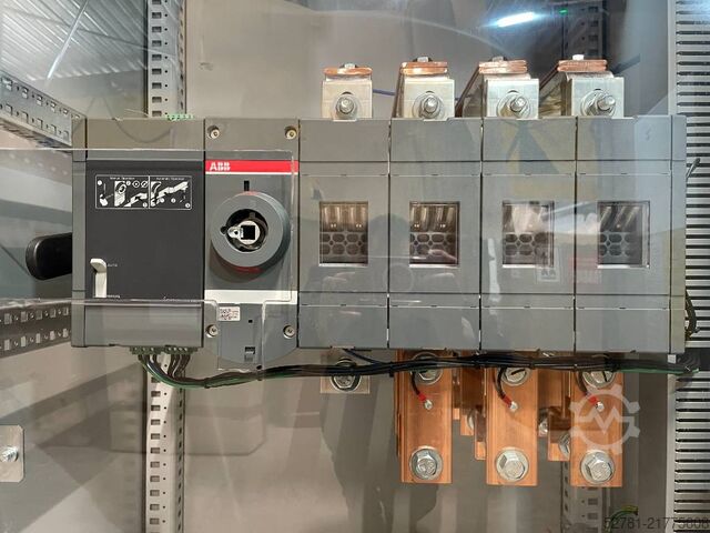 Anläggningsmaskin ATS Panel 1250A - Max 865 kVA - DPX-27510