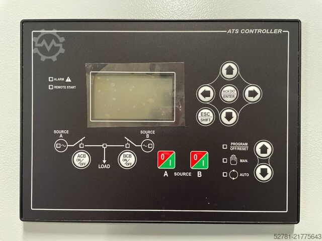 Anläggningsmaskin ATS Panel 2.500A - Max 1.730 kVA - DPX-27513
