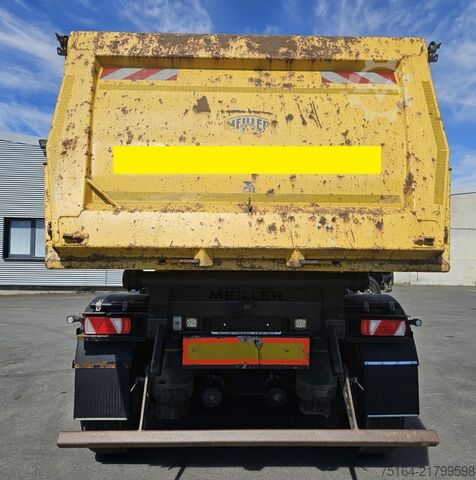 Damperli yarı römork MEILLER MHPS 12/27 NOSS 4 Stahlrundmulde