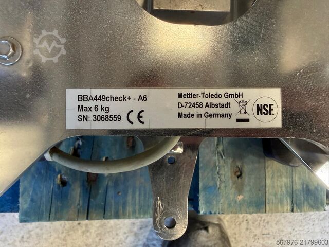 Wagi Mettler-Toledo BBA449check+-A6 6kg Platform Scales