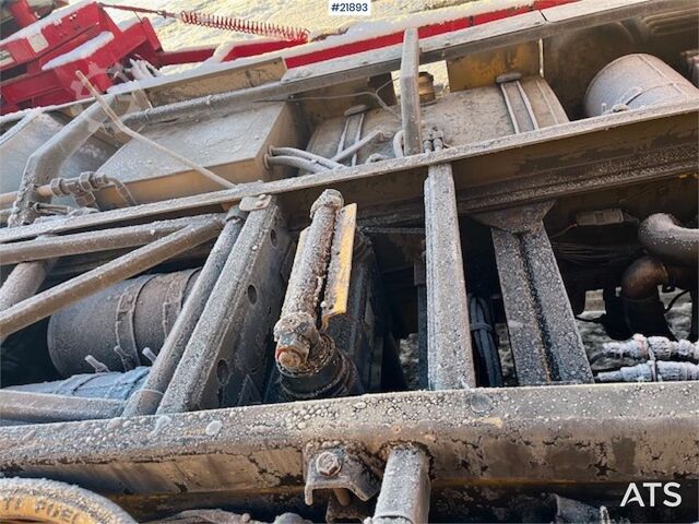 Kabinli şasi Scania P420 6x2 chassis w/ Tipper and defective gearbox