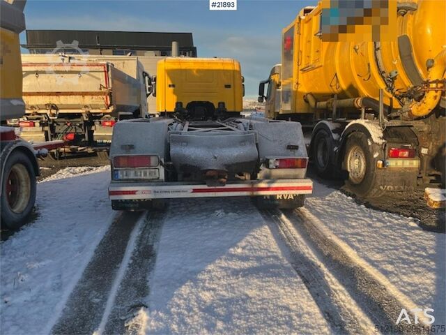 Kabinli şasi Scania P420 6x2 chassis w/ Tipper and defective gearbox