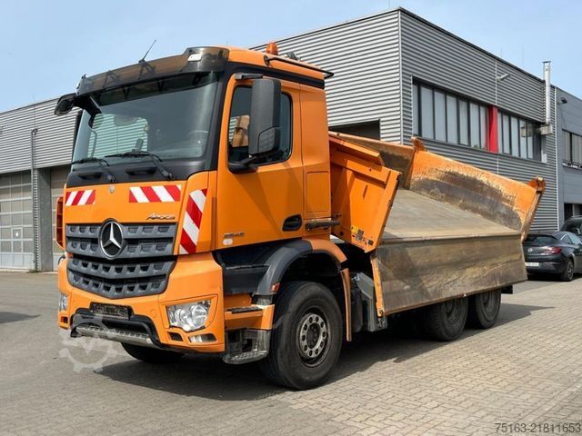 Damperli kamyon MERCEDES-BENZ Arocs 2645 K 6x4 3-Achs Kipper Meiller Bordmatik