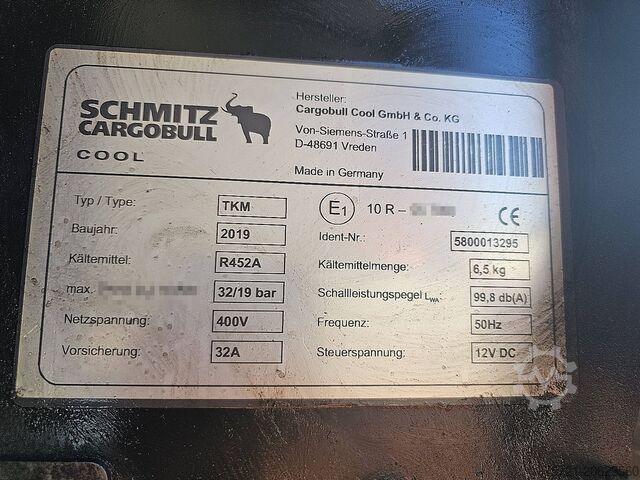 Μεταφορά σε ψύξη/κατάψυξη SCHMITZ SKO 24/L-13.4 FP Cool V7