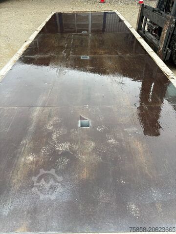 Αλλαγή σώματος ανοιχτή Krone Plattform 7,82m mit Steckrungen mittig