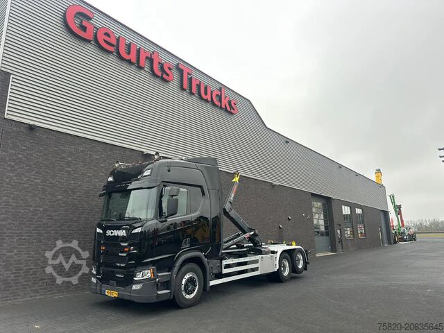 Kampókaros rendszer Scania G460 6X2NA + HIAB ULT26S61 HAAKARMSYSTEEM/ABROL...