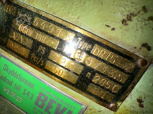 Levigatrice a nastro largo Carstens DR15/2