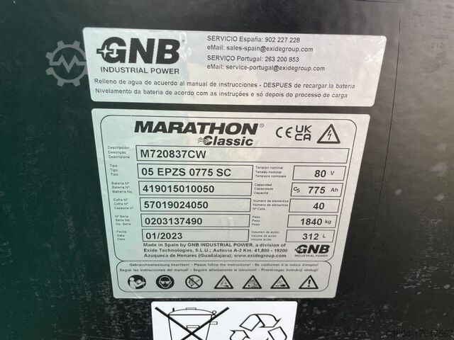 Electric 4-wheel forklift Mitsubishi FB25N