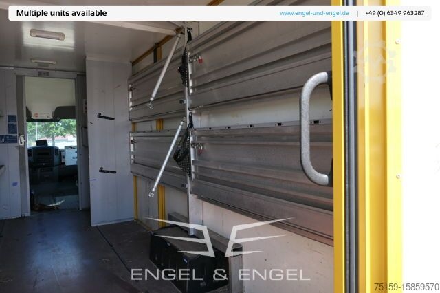 Vrachtwagen met bakwagen mercedes-benz SPRINTER 310 CDI MAXI EURO-5 KOFFER REGALE KAMERA DURCHGANG