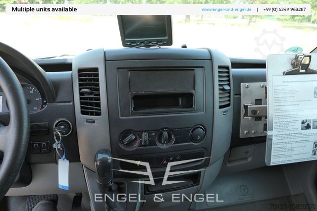 Vrachtwagen met bakwagen mercedes-benz SPRINTER 310 CDI MAXI EURO-5 KOFFER REGALE KAMERA DURCHGANG