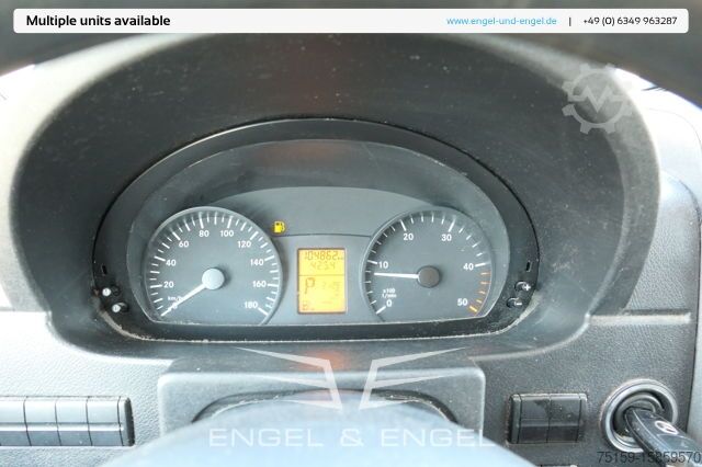 Vrachtwagen met bakwagen mercedes-benz SPRINTER 310 CDI MAXI EURO-5 KOFFER REGALE KAMERA DURCHGANG