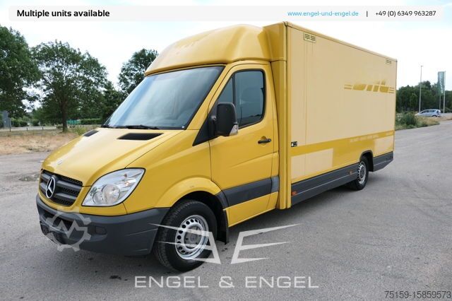 Boxvogn mercedes-benz SPRINTER 310 CDI MAXI EURO-5 KOFFER REGALE KAMERA DURCHGANG
