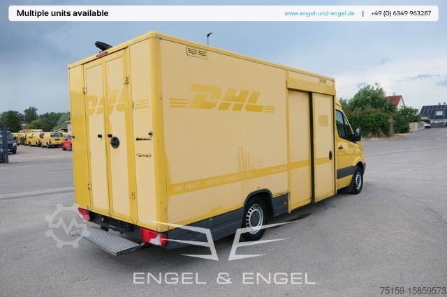 Boxvogn mercedes-benz SPRINTER 310 CDI MAXI EURO-5 KOFFER REGALE KAMERA DURCHGANG