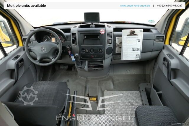 Boxvogn mercedes-benz SPRINTER 310 CDI MAXI EURO-5 KOFFER REGALE KAMERA DURCHGANG