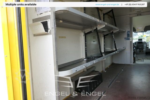 Boxvogn mercedes-benz SPRINTER 310 CDI MAXI EURO-5 KOFFER REGALE KAMERA DURCHGANG