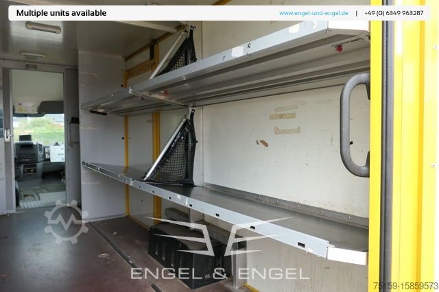 Boxvogn mercedes-benz SPRINTER 310 CDI MAXI EURO-5 KOFFER REGALE KAMERA DURCHGANG