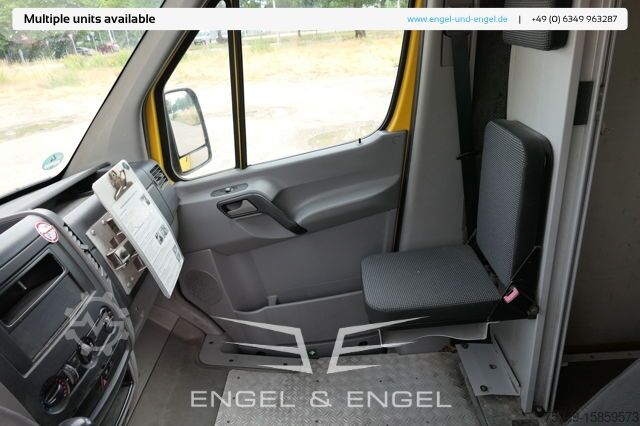 Boxvogn mercedes-benz SPRINTER 310 CDI MAXI EURO-5 KOFFER REGALE KAMERA DURCHGANG