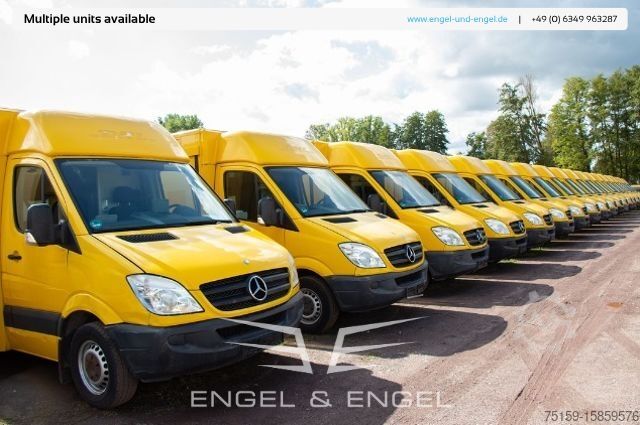 Skříňová dodávka mercedes-benz SPRINTER 310 CDI MAXI EURO-5 KOFFER REGALE KAMERA DURCHGANG
