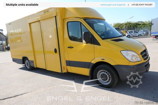 Skříňová dodávka mercedes-benz SPRINTER 310 CDI MAXI EURO-5 KOFFER REGALE KAMERA DURCHGANG