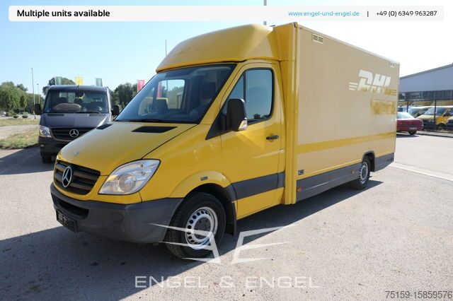 Skříňová dodávka mercedes-benz SPRINTER 310 CDI MAXI EURO-5 KOFFER REGALE KAMERA DURCHGANG