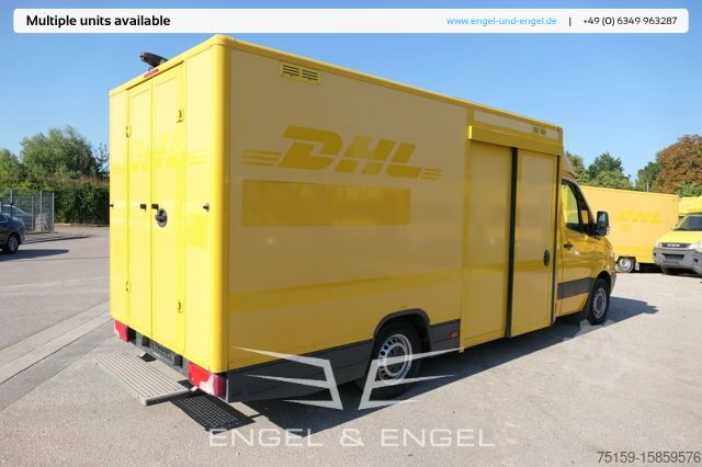 Skříňová dodávka mercedes-benz SPRINTER 310 CDI MAXI EURO-5 KOFFER REGALE KAMERA DURCHGANG