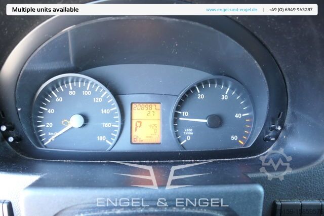 Skříňová dodávka mercedes-benz SPRINTER 310 CDI MAXI EURO-5 KOFFER REGALE KAMERA DURCHGANG