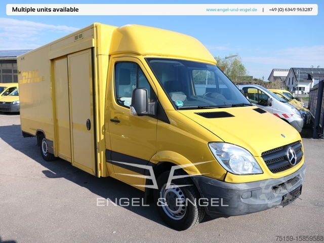Boxvogn mercedes-benz SPRINTER 310 CDI MAXI EURO-5 KOFFER REGALE KAMERA DURCHGANG
