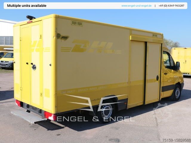 Boxvogn mercedes-benz SPRINTER 310 CDI MAXI EURO-5 KOFFER REGALE KAMERA DURCHGANG