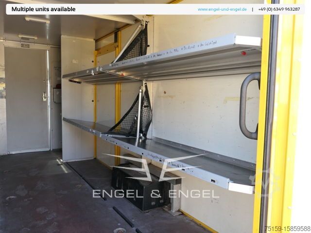 Boxvogn mercedes-benz SPRINTER 310 CDI MAXI EURO-5 KOFFER REGALE KAMERA DURCHGANG