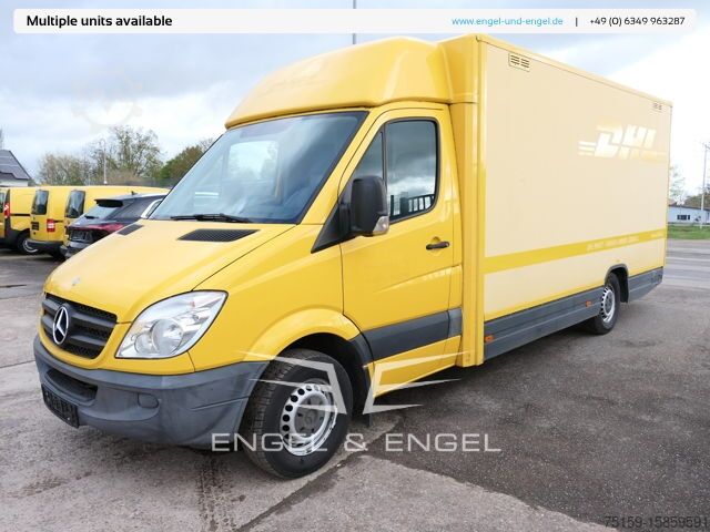 Boxvogn mercedes-benz SPRINTER 310 CDI MAXI EURO-5 KOFFER REGALE KAMERA DURCHGANG