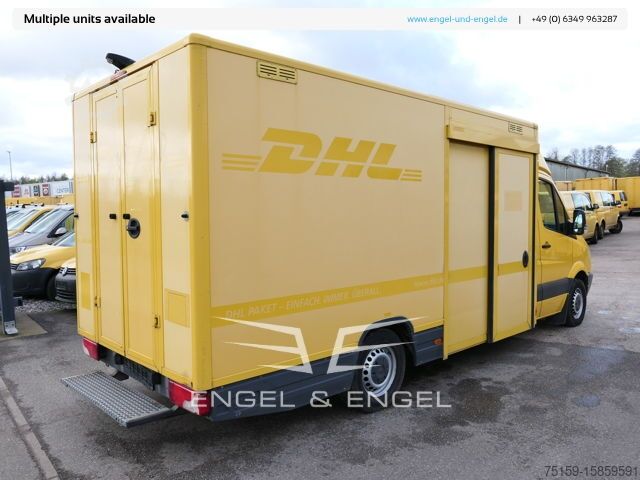 Boxvogn mercedes-benz SPRINTER 310 CDI MAXI EURO-5 KOFFER REGALE KAMERA DURCHGANG