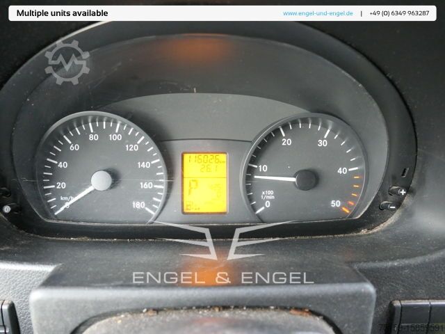 Boxvogn mercedes-benz SPRINTER 310 CDI MAXI EURO-5 KOFFER REGALE KAMERA DURCHGANG