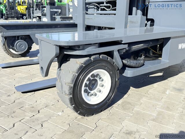 Wózek widłowy czterokierunkowy Combilift C4000 / GAS / DUPLEX 5500 / FREE-LIFT