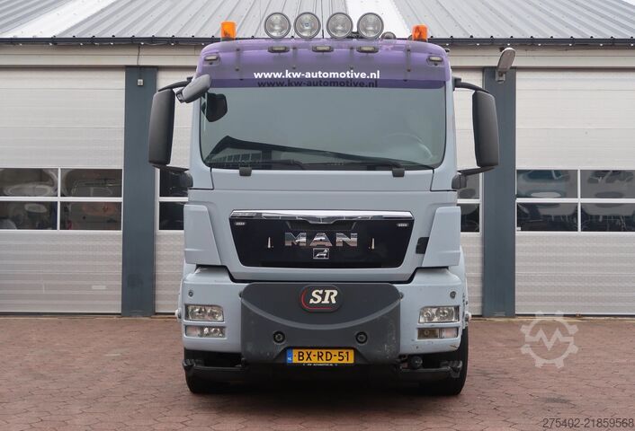 Tippbil med kran MAN TGS 26.320 6X2/ HMF 1643 Z CRANE/