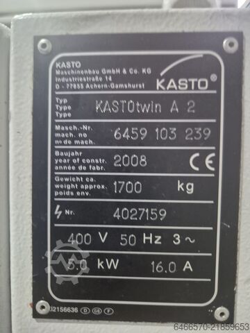 Bandsäge KASTO twin A2
