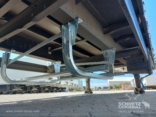 Brandalı açık yarı römork Schmitz Cargobull Curtainsider Mega