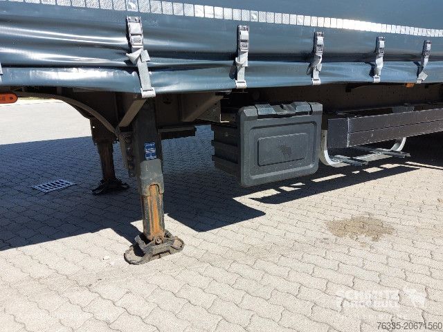 Brandalı açık yarı römork Schmitz Cargobull Curtainsider Mega