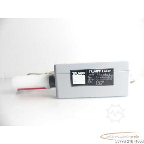 Komponent Trumpf 12-11-59-00/02 Strahlschutz B SN: