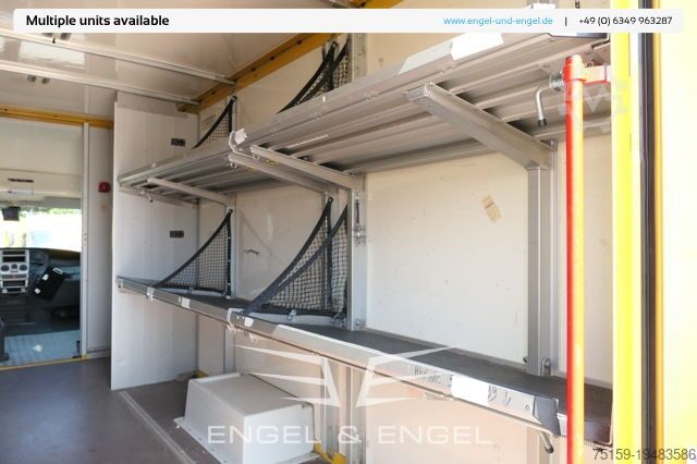 Transporter mit Koffer iveco Daily 35 S11 C30C AUTOMATIK KAMERA MAXI Regale DURCHGANG