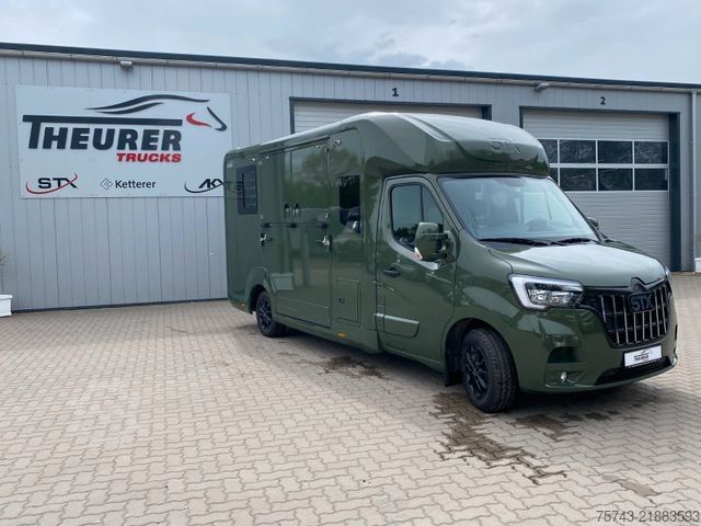 Állatszállító jármű RENAULT Master STX 5 Sitzer Haras ex. Lang Automatik