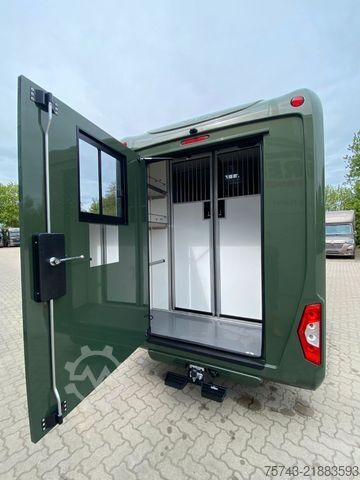 Állatszállító jármű RENAULT Master STX 5 Sitzer Haras ex. Lang Automatik