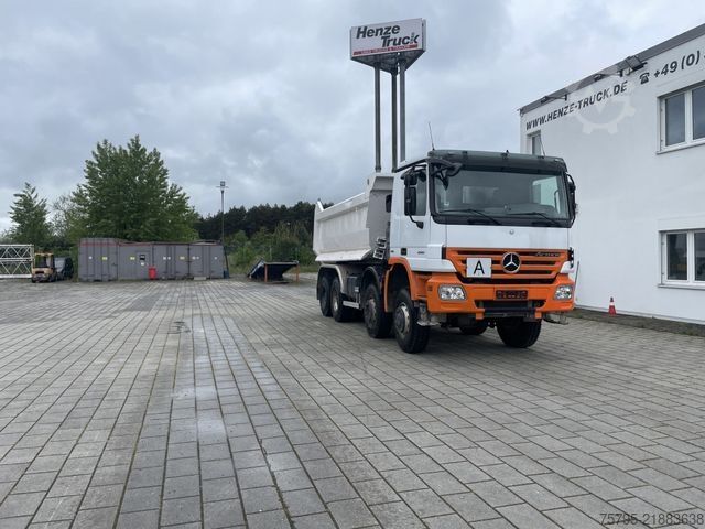 Camião basculante MERCEDES-BENZ Actros 4141 8x6 4 Achs Muldenkipper Meiller 17m³