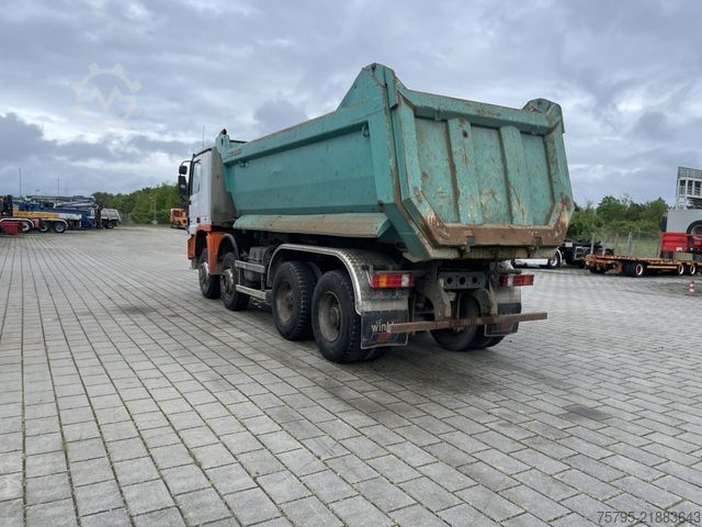 Camião basculante MERCEDES-BENZ Actros 4141 8x6 4 Achs Muldenkipper Meiller 17m³