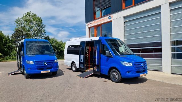 Minibusz MERCEDES-BENZ 517 / 515 Frontniederflur mit  GSR 3 Systeme