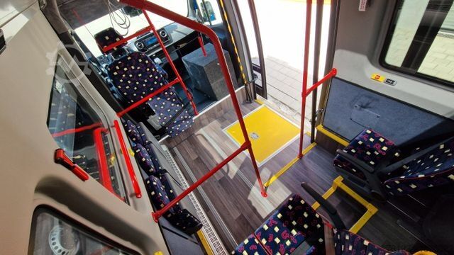 Minibusz MERCEDES-BENZ 517 / 515 Frontniederflur mit  GSR 3 Systeme