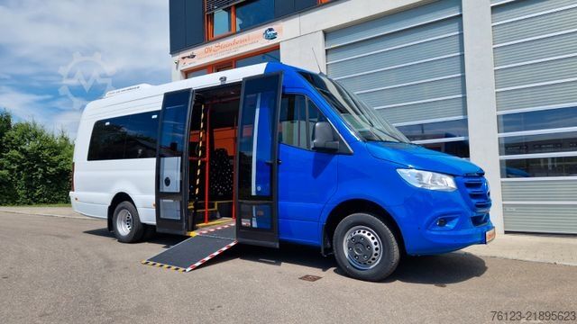 Minibusz MERCEDES-BENZ 517 / 515 Frontniederflur mit  GSR 3 Systeme