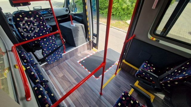 Minibusz MERCEDES-BENZ 517 / 515 Frontniederflur mit  GSR 3 Systeme