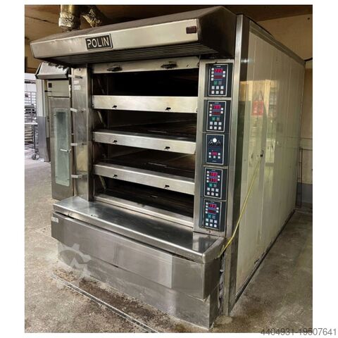 Forno a suolo elettrico usato POLIN 8 bocche POLIN 10,6/124x214-4